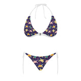 Colorful sea turtle pattern Sexy Bikinis Two-Piece Swimsuits