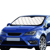 Greyhound Pattern Print Design 05 Car Sun Shade