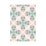 Square floral indian flower pattern House Flag Garden Flag