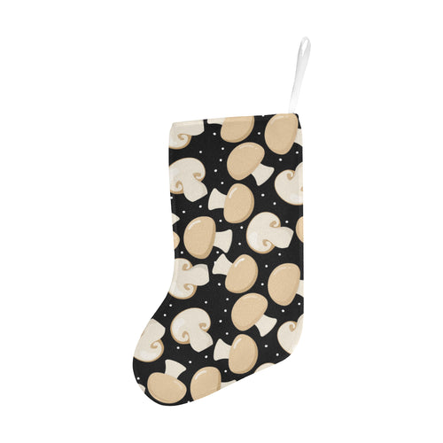 Champignon mushroom pattern Christmas Stocking