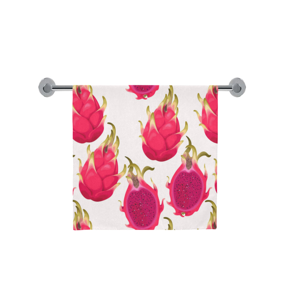 dragon fruits design pattern Bath Towel