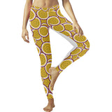 Passion fruits slice pattern Women's Legging Fulfilled In US