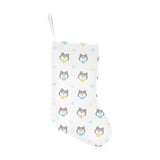 Cute Siberian Husky pattern Christmas Stocking