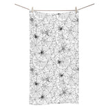 Spider web cobweb pattern Bath Towel