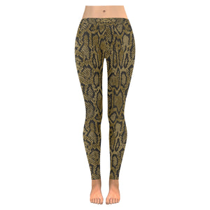 Snake skin pattern Women's Legging Fulfilled In US