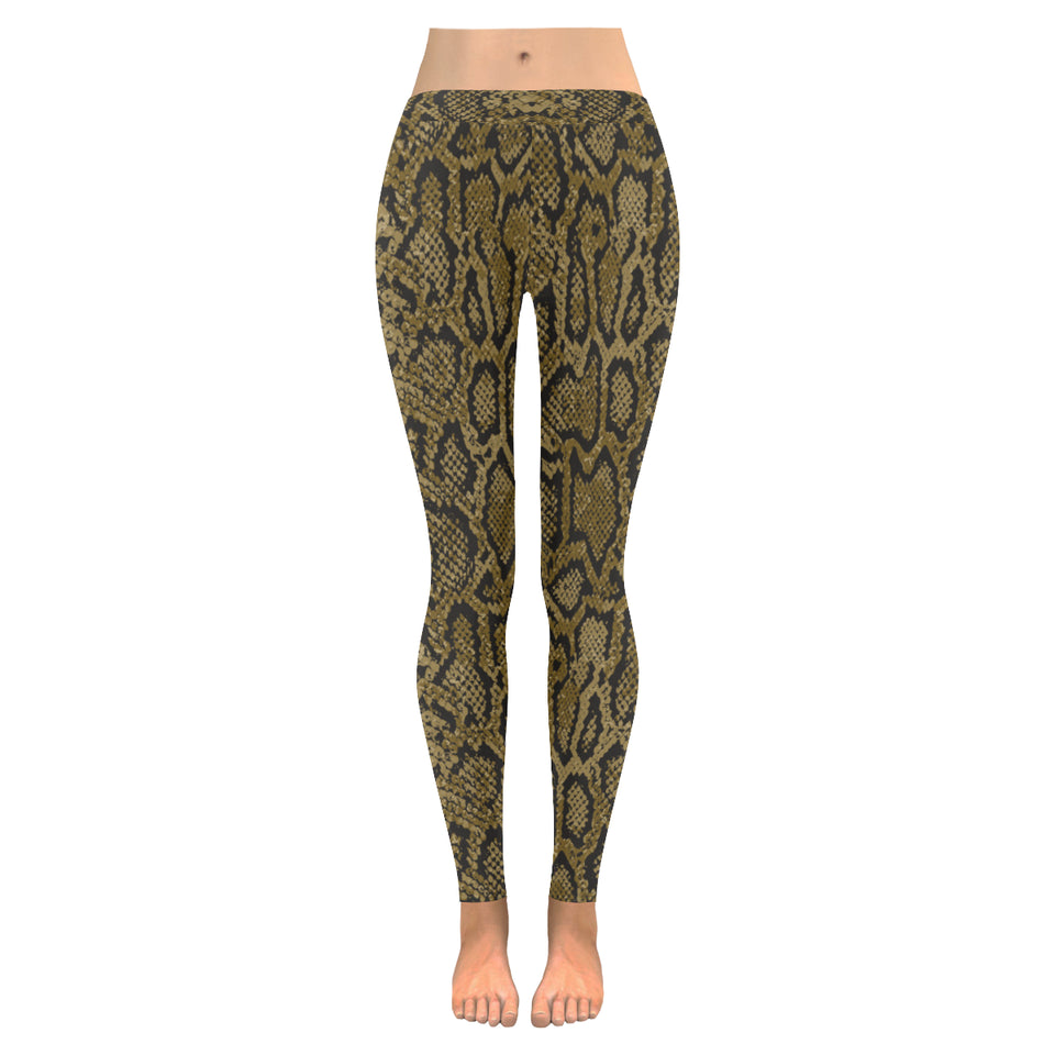 Snake skin pattern Women's Legging Fulfilled In US
