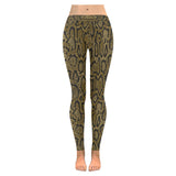 Snake skin pattern Women's Legging Fulfilled In US