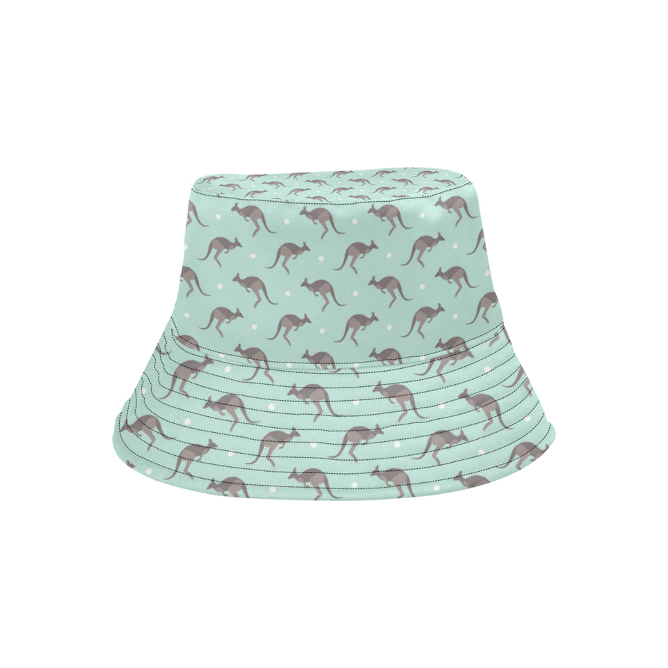 Kangaroo pattern background Unisex Bucket Hat