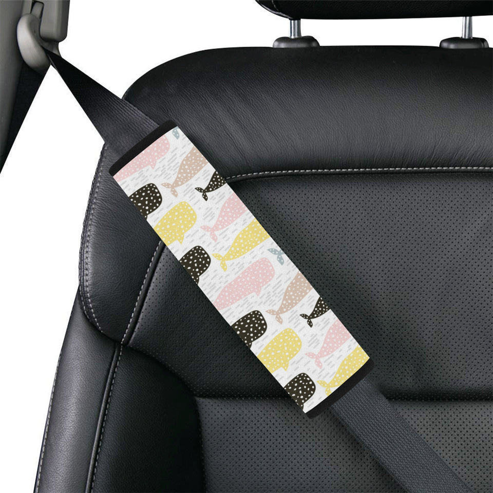 Whale dot pattern Car Seat Belt Cover