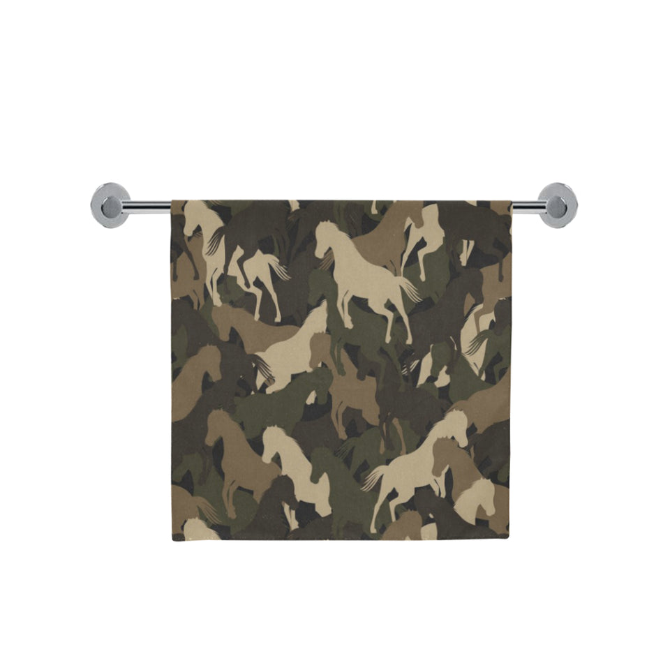 Horse Camouflage Pattern Bath Towel