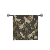 Horse Camouflage Pattern Bath Towel