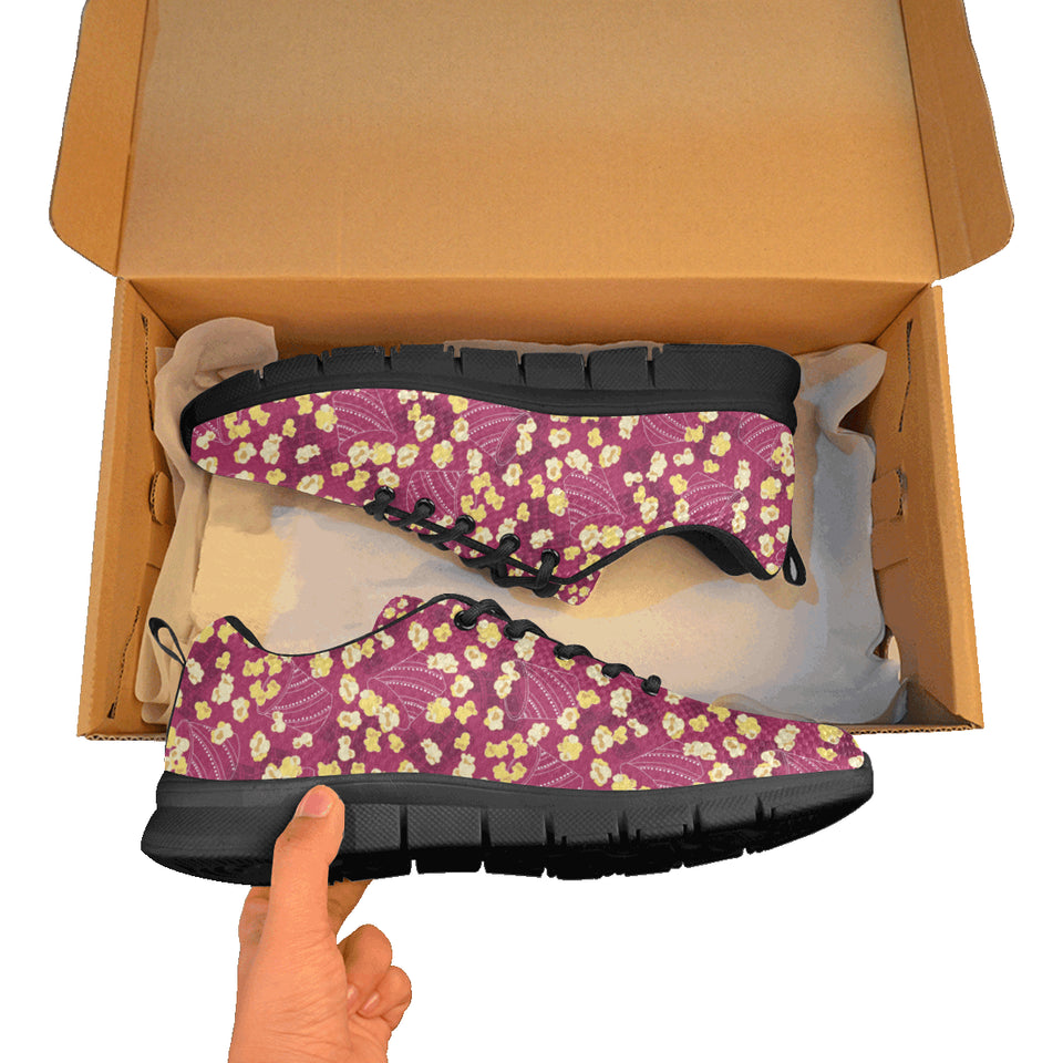Popcorn Pattern Print Design 02 Women's Sneaker Shoes