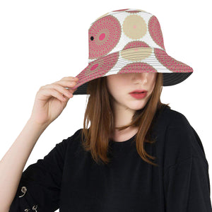 Circle indian pattern Unisex Bucket Hat