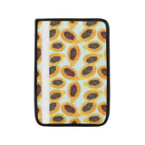Watercolor papaya pattern Car Seat Belt Cover