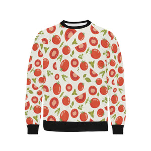 Tomato pattern Men's Crew Neck Sweatshirt