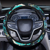 Dragon sea wave pattern Car Steering Wheel Cover