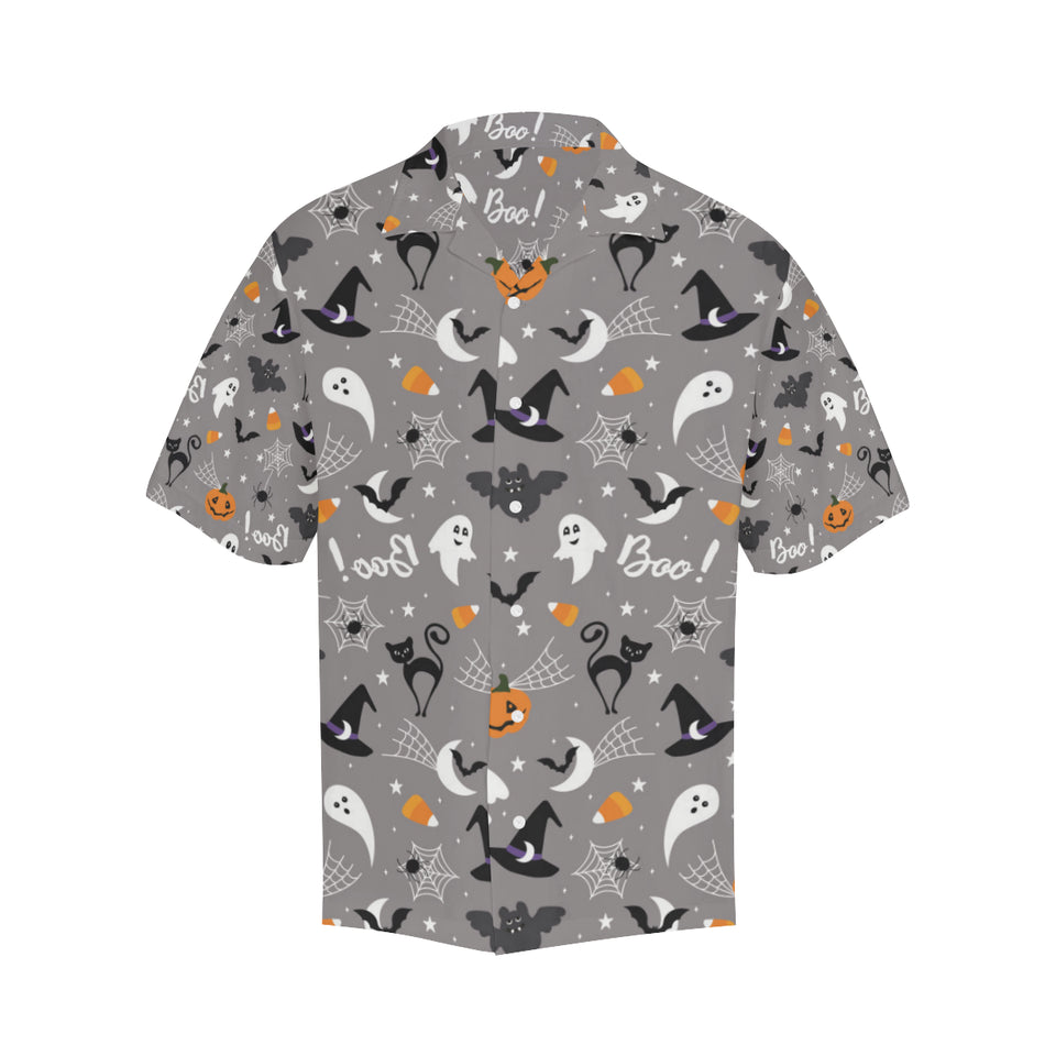 Halloween design pattern Men's All Over Print Hawaiian Shirt