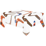 Boomerang Australian aboriginal ornament pattern Tablecloth