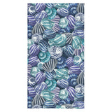 Shell design pattern Bath Towel
