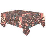 fox leaves mushroom pattern Tablecloth