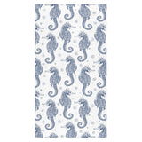 Seahorse pattern background Bath Towel