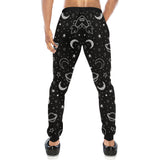 Hand drawn space rocket star planet Unisex Casual Sweatpants