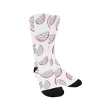 dragon fruit pattern Crew Socks
