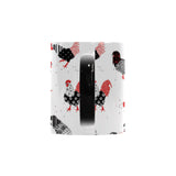 Cool rooster chicken cock floral ornament backgrou Morphing Mug Heat Changing Mug