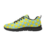 Duck Toy Pattern Print Design 03 Men's Breathable Sneakers ( Model 055)