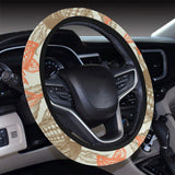 Cocoa beans Cocoa tree pattern Car Steering Wheel Cover