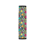 Gear Pattern Print Design 03 Car Seat Belt Cover