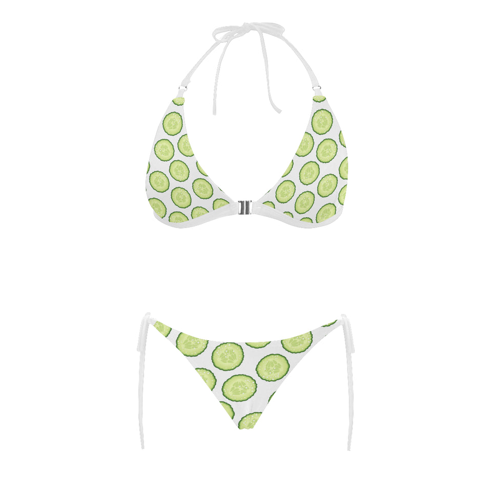 Cucumber slices pattern Sexy Bikinis Two-Piece Swimsuits