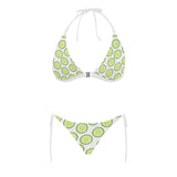 Cucumber slices pattern Sexy Bikinis Two-Piece Swimsuits