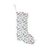 Surfboard Pattern Print Design 04 Christmas Stocking