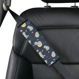 Cute sloth astronaut star planet rocket pattern Car Seat Belt Cover