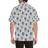 Snail Pattern Print Design 05 Men's All Over Print Hawaiian Shirt (Model T58)