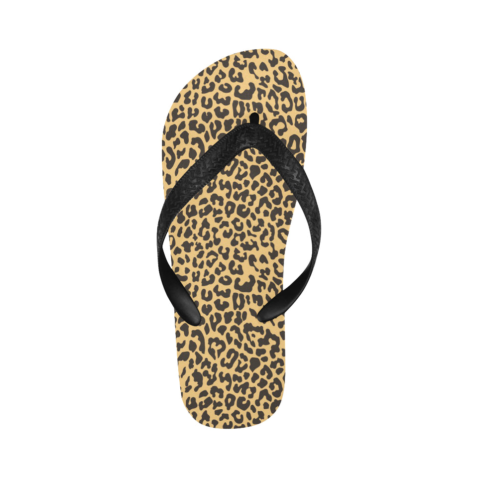 Leopard skin print Unisex Flip Flops