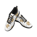 Sketch style cookie pattern Men's Sneaker Shoes