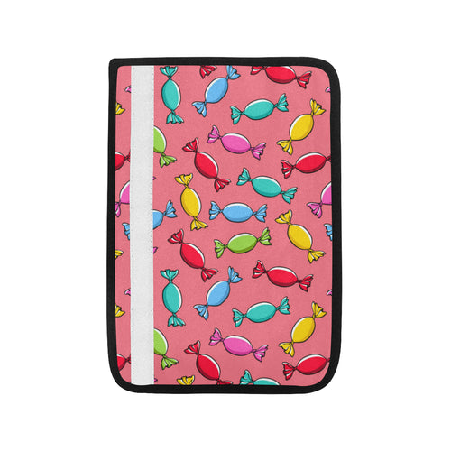 Colorful wrapped candy pattern Car Seat Belt Cover