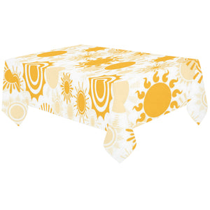 Sun design pattern Tablecloth