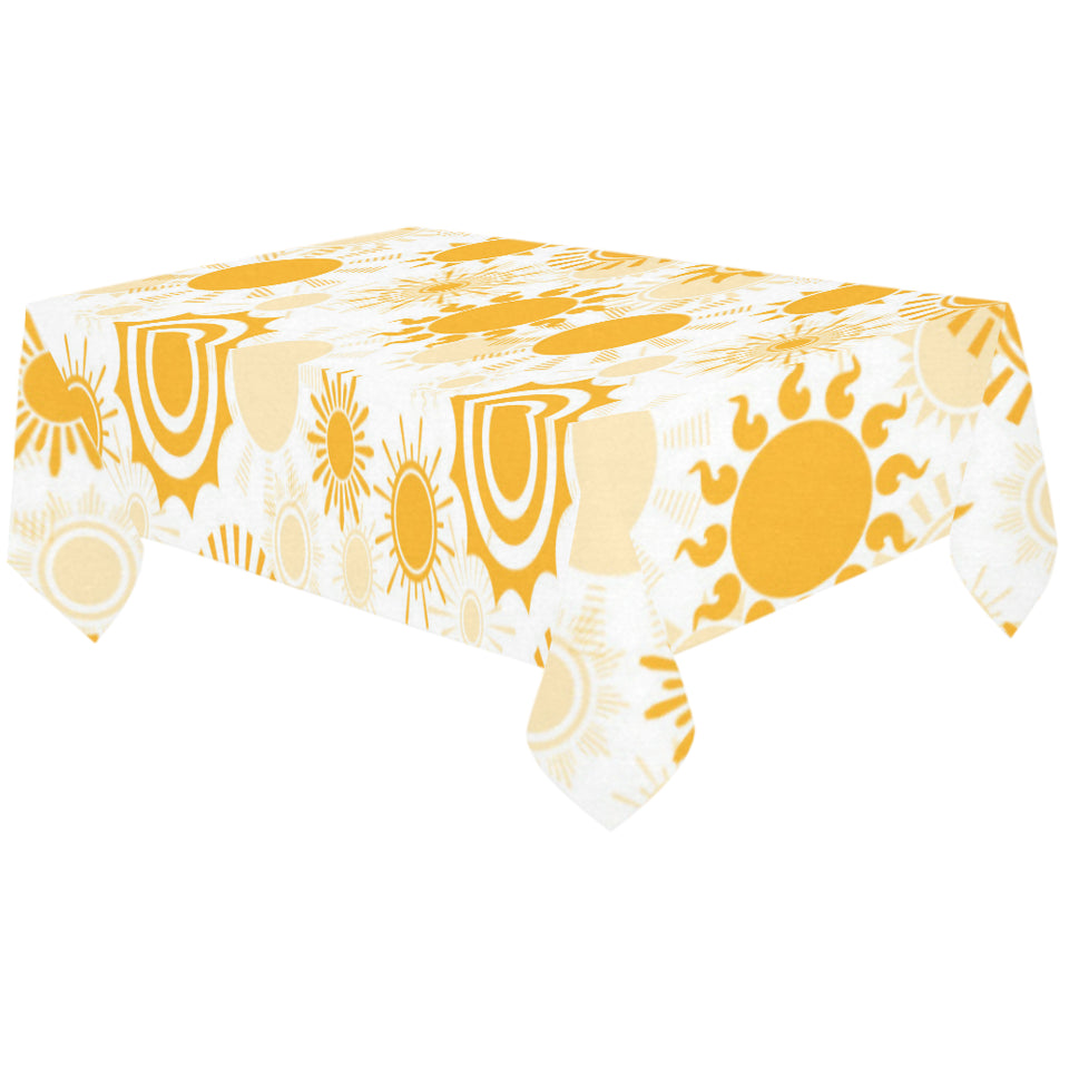 Sun design pattern Tablecloth
