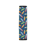 Surfboard Pattern Print Design 01 Car Seat Belt Cover
