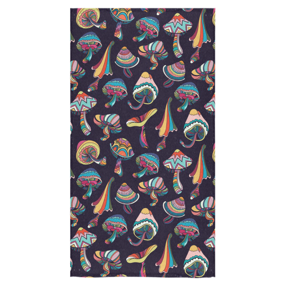 Colorful mushroom pattern Bath Towel