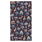Colorful mushroom pattern Bath Towel