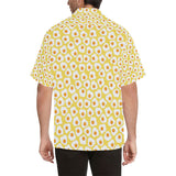 Fried Eggs Pattern Print Design 05 Men's All Over Print Hawaiian Shirt (Model T58)