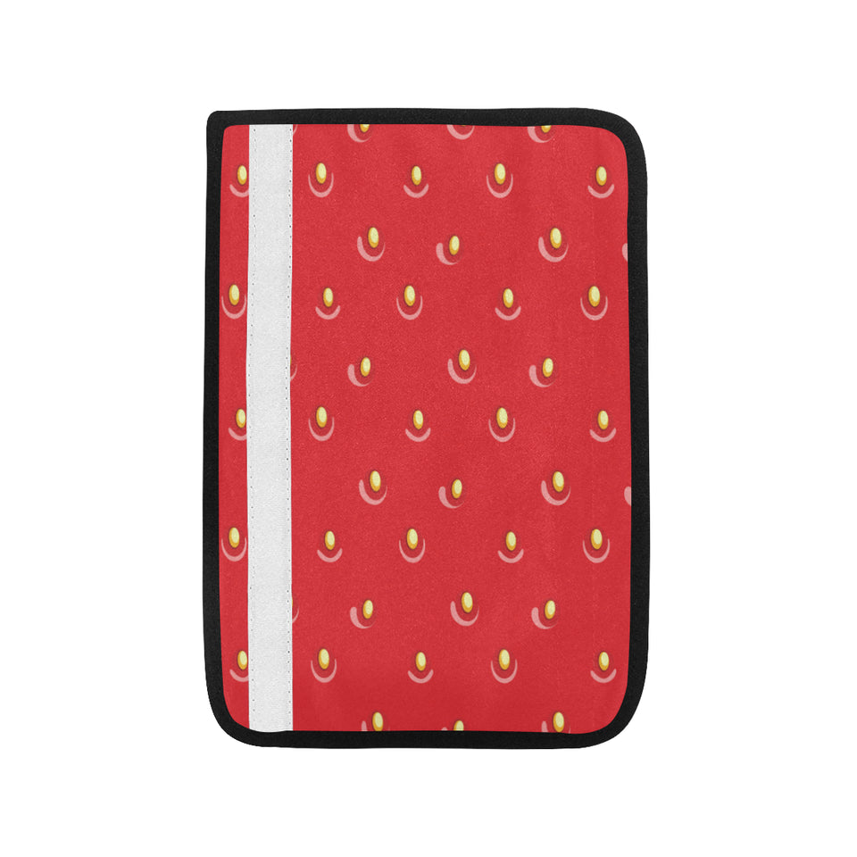 strawberry texture skin pattern Car Seat Belt Cover