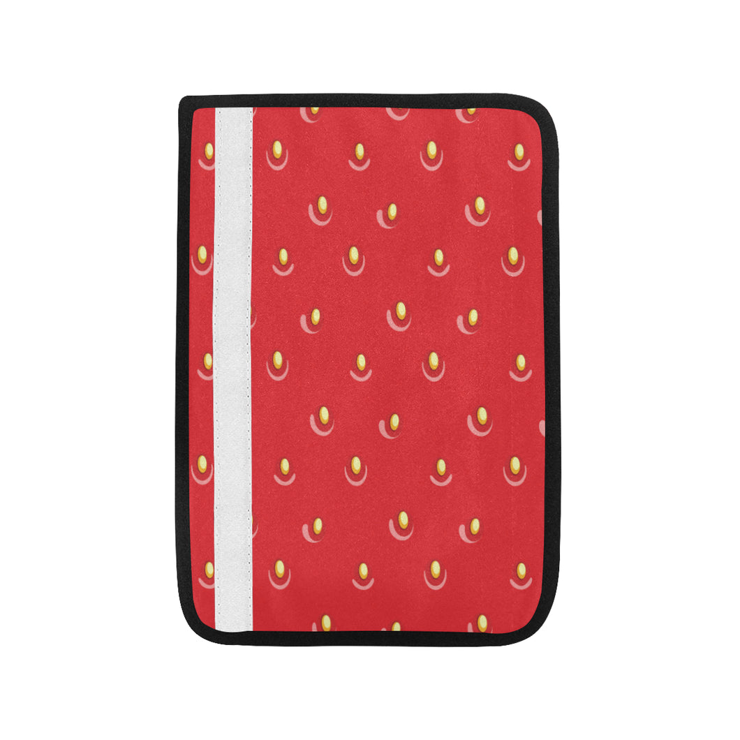 strawberry texture skin pattern Car Seat Belt Cover
