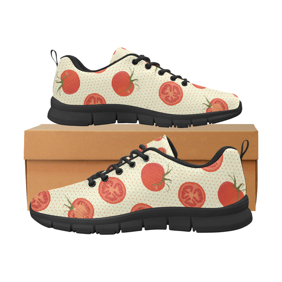 Tomato dot background Women's Sneaker Shoes