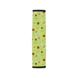 Snail Pattern Print Design 01 Car Seat Belt Cover
