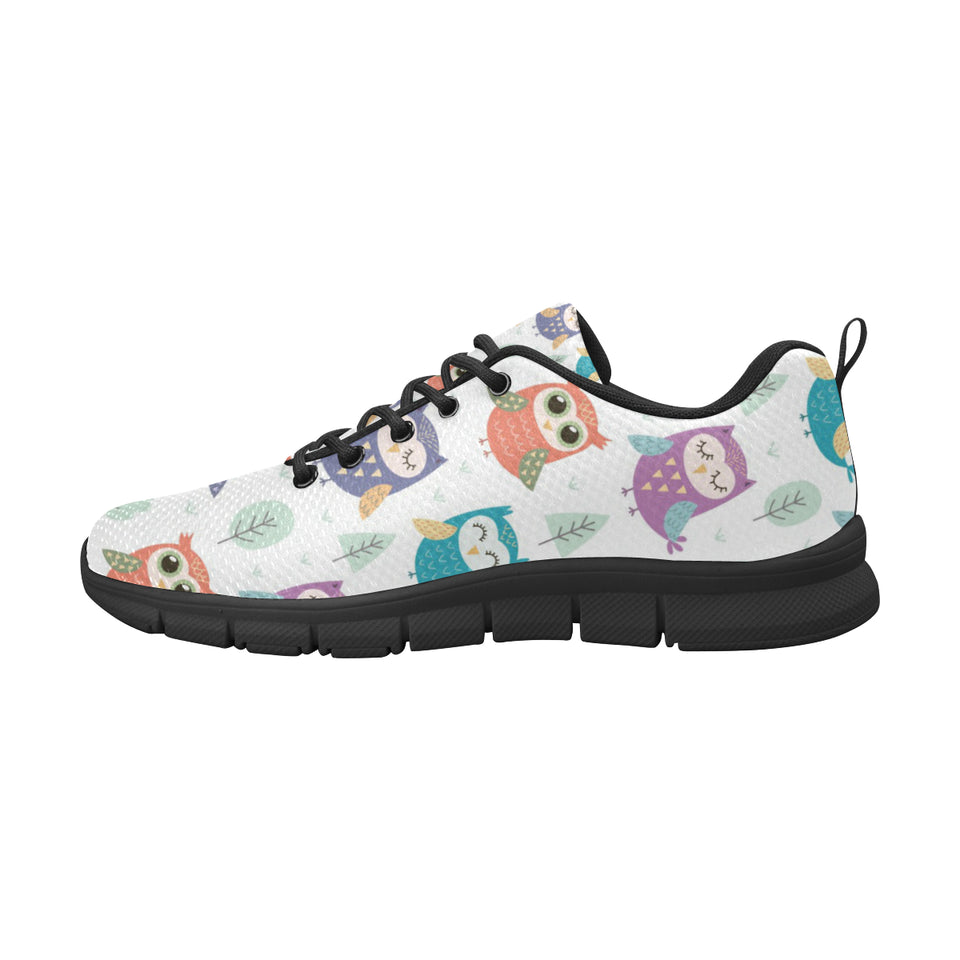Cute owl pattern Men's Sneaker Shoes